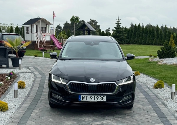 Skoda Octavia cena 105900 przebieg: 52700, rok produkcji 2021 z Bodzentyn małe 562